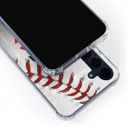 MLB Minnesota Twins Game Ball Galaxy A35 5G Clear Case